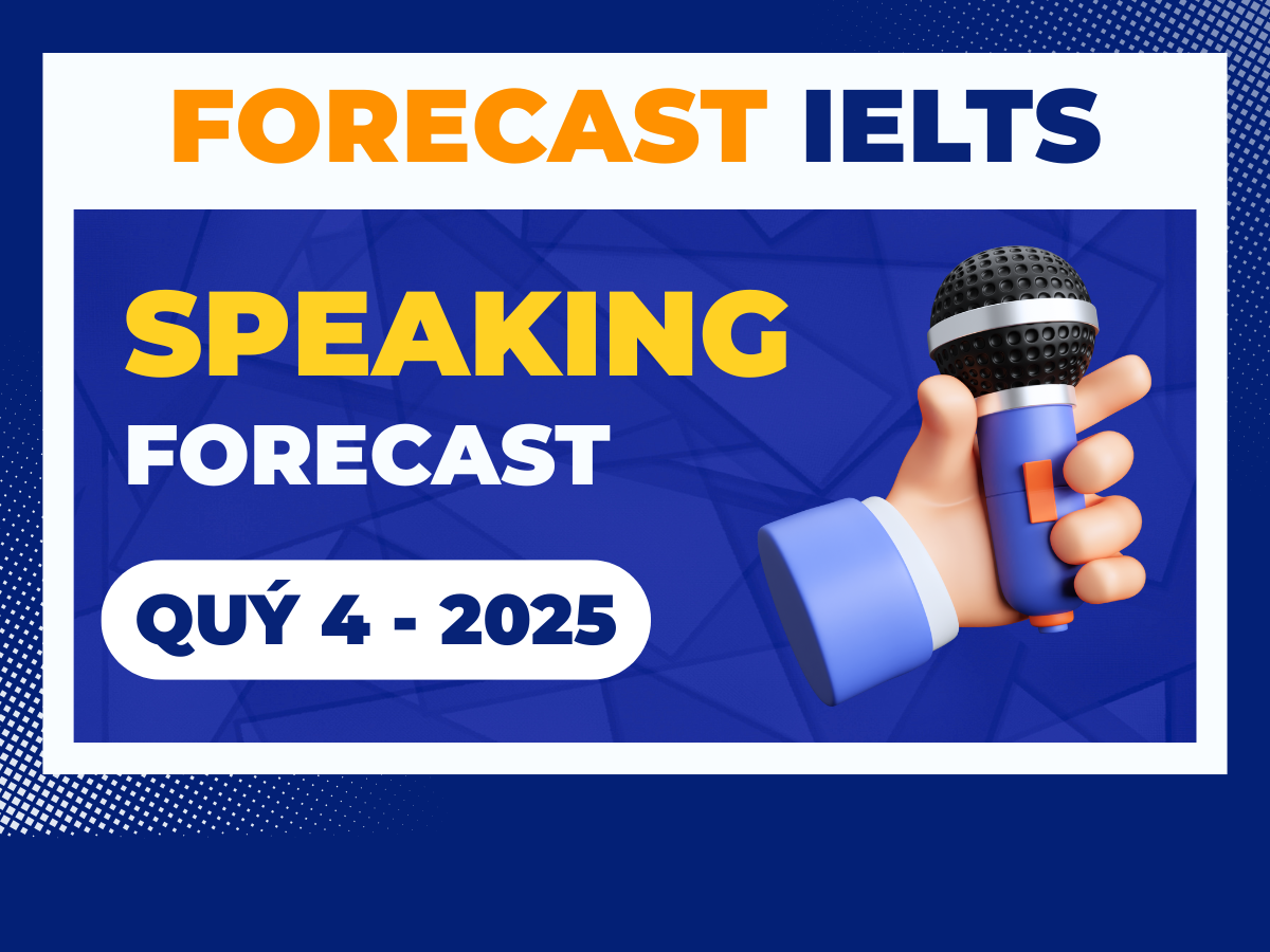 SPEAKING FORECAST