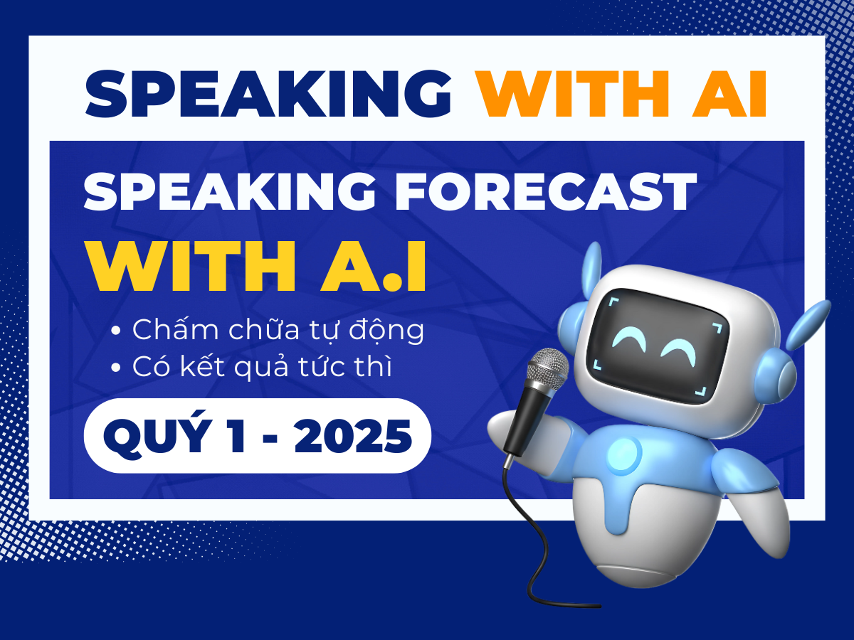 SPEAKING FORECAST Q1.2025